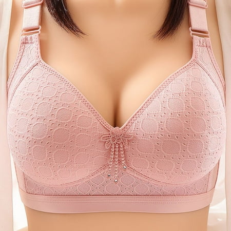 

Holiday Savings Clearance 2022! DZT1968 Woman s Comfortable Breathable Bra Underwear No Rims