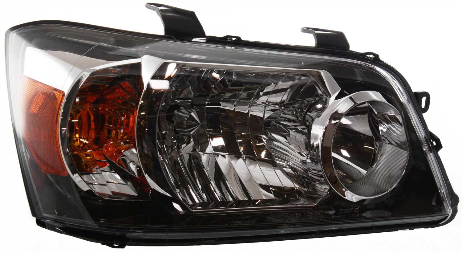 Headlight Compatible With 2007 Toyota Highlander SET of 2 Left Driver and Right Passenger Side Halogen