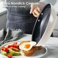 thumbnail image 3 of Caannasweis 15 Pieces Ceramic Nonstick Cookware Set with Cooking Utensils, 3 of 8