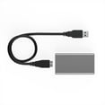 thumbnail image 2 of Amdohai USB3.0 to mSATA SSD Enclosure Portable mSATA Solid State Drive Adapter High Speed USB3.0 SSD Enclosure Silver Gray, 2 of 7