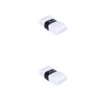 thumbnail image 1 of Thinsony 1/2/3/5 PU For Excellent Grip And Comfort Strong Pulling Racket Overgrip Tape white 2PCS, 1 of 6