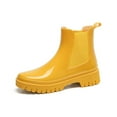 thumbnail image 1 of Chaussures de Pluie pour Femmes Tube Court Bottes Basses Non-Mode pour Toutes Saisons Activités Extérieures, 1 of 9