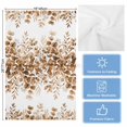 thumbnail image 5 of Brown Eucalyptus Leaves Kitchen Towels Set of 3, Water Absorbent Dish Towel, Spring Summer Botanical Decorative Hand Towels - Quick Drying Cloth for Cooking Baking, 18x28 Inch, 5 of 8