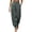 Gray, variant on Women's High Waisted Jogger Pants Double Button Pleated Front Cuffed Trousers with Pockets for Casual Work
