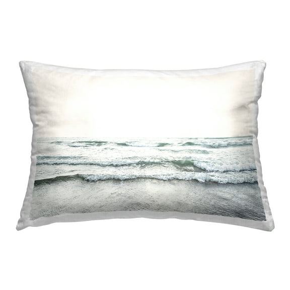 Stupell Industries Rolling Tide Waves Decorative Printed Throw Pillow Design by Sisi and Seb.