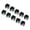 Black, variant on Adorable Cat-Shaped Cord Clips With Strong Magnets For Multi-Device Charging & Home Desk Organization