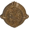 thumbnail image 3 of Ekena Millwork 26 3/8"W x 17 1/4"H x 1 3/4"P Marcella Ceiling Medallion (Fits Canopies up to 3"), Hand-Painted Rubbed Bronze, 3 of 4
