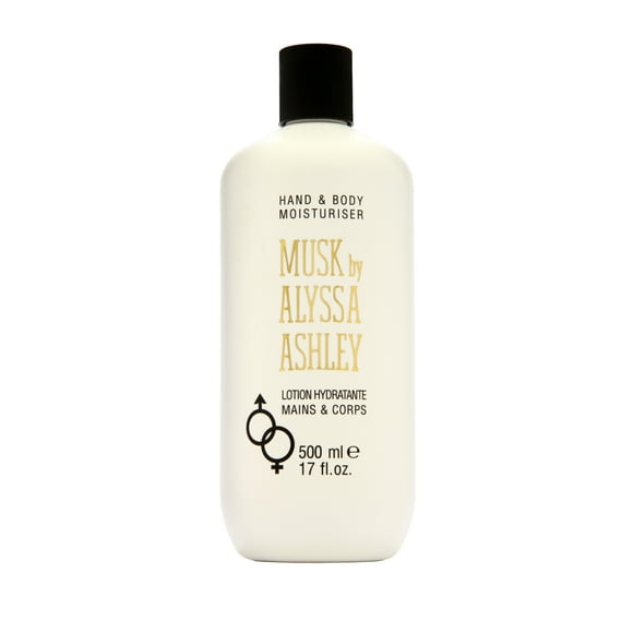 Alyssa Ashley Musk Hand & Body Lotion For Women 17 Oz / 500 G