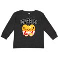 thumbnail image 3 of Inktastic Powered by Chicken Nuggets Boys or Girls Long Sleeve Toddler T-Shirt, 3 of 5
