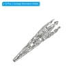 thumbnail image 3 of Uxcell 41mm Corsage Decorative Holder Brooch Pin Vase Pocket Boutonnieres Holder Platinum 12 Pcs, 3 of 6