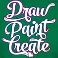 thumbnail image 3 of CafePress - Draw Paint Create Women's Classic T Shirt - Women's Traditional Fit Dark T-Shirt, 3 of 4