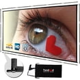 thumbnail image 1 of Pantalla del proyector de 100 pulgadas 16: 9 portatil plegab, 1 of 2