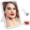 thumbnail image 1 of Led Makeup Mirror With 5x Magnifying Touch Switch Dimmable, 1 of 5