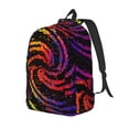 thumbnail image 1 of Easygdp A Bright Abstract Mochila de Lona Resistente para Laptop, Compatible con Laptops de 15 a 17 pulgadas, Ideal para Escuela, Trabajo y Viajes-Medium, 1 of 5