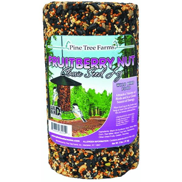 Pine Tree Farms Fruitberry Nut Bird Seed Log