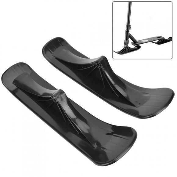 1 Pair of Ski Board Sled, Sleigh Accessories Children Ski Sleigh, Wear-Resistant 2 Modes Winter Scooter Parts for Children Gift