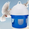 thumbnail image 1 of Comedero para palomas, bebedero para palomas de gran capacidad de 4L, alimentador automático para palomas, bebedero dispensador de agua de plástico ABS(4L), 1 of 5