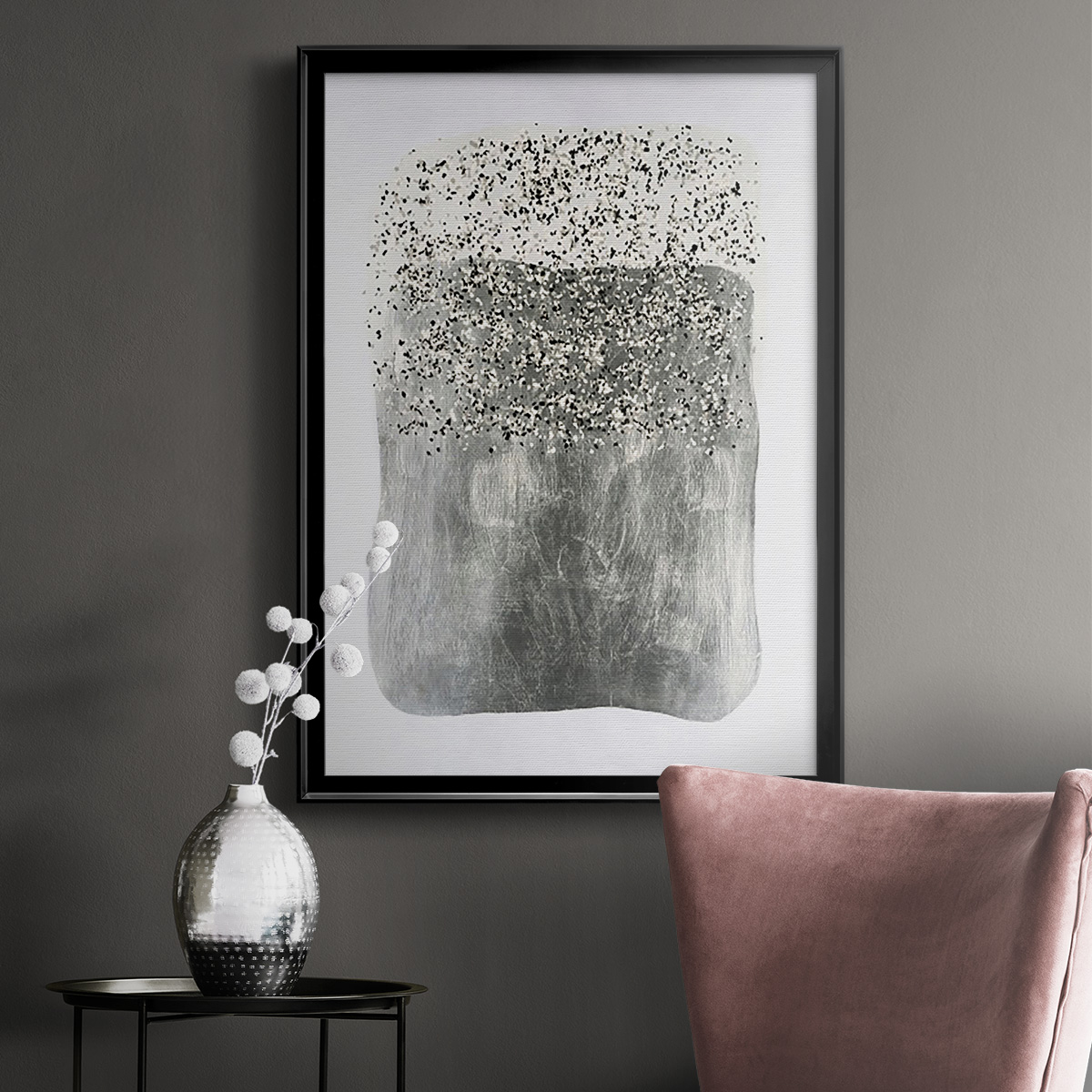 Neoprene I Premium Framed Print, in Gold, Black, or Silver - Ready to Hang