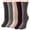 Dark colors 3, variant on LQCrafK Women's 5 Pairs Thick Wool Blend Socks Boot Socks Size 8-11