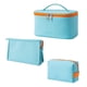 thumbnail image 1 of Bolsa de maquillaje, bolsa de cosméticos para mujer, juego de bolsas de maquillaje de viaje para niña, 3 piezas, bolsa de maquillaje grande, 1 of 5