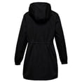 thumbnail image 6 of GEWSEY Womens Rain Jacket with Hood Packable Lightweight Raincoats for Women Waterproof Long Rain Coat Windbreaker (Black, 5XL), 6 of 9