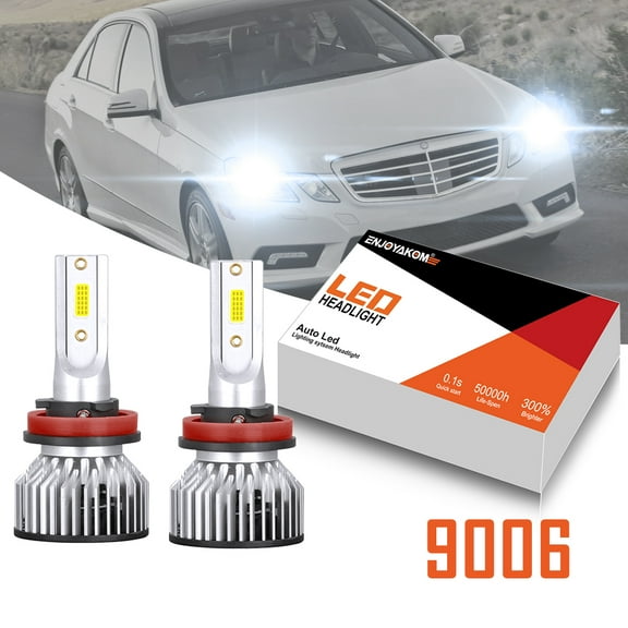 Pair H8 H9 H11 Low Beam Bulb For Subaru XV Crosstrek 2013 2014 2015 6000K H11 LED Headlights Bright White