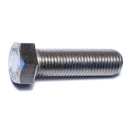 

7/16 -20 x 1-1/2 18-8 Stainless Steel Fine Thread Hex Cap Screws (8 pcs.)