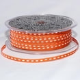 thumbnail image 2 of The Ribbon People Orange and White Grosgrain Stitch Craft Ribbon 0.1875" x 218 Yards, 2 of 2