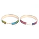 thumbnail image 2 of Pendientes de cristal de moda aleación de metal pendientes de bucle degradado colgante para mujer 12371, 2 of 10