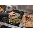 thumbnail image 3 of Black Cube by Frileing Hybrid Quick Release Stainless Steel 11" Saute Pan with Helper Handle and Lid, 3 of 5