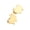 Gold-color, variant on Minimalist Sheep Alpacas Earrings UniqueAn1ma1Earwear Stylish Jewelry for Her