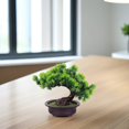 thumbnail image 3 of Plastic Bonsai Artificial Plant Decor for Decoration, 3 of 5