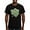 Black, variant on CafePress - Skullcloverlightgreenwhite T Shirt - Men's Fitted T-Shirt