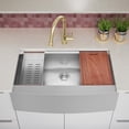 thumbnail image 3 of Swiss Madison Rivage 36 x 22 Single Basin Apron Kitchen Workstation Sink, 3 of 22