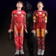 thumbnail image 2 of Disfraz de superhéroe de MARVEL para niños, spiderman, Capitán América, iron man, Pantera, Thor, ropa muscular para Halloween, 2 of 4