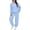 Sky Blue, variant on Pant Sets Women 2 Piece Outfits Women Summer Printed Color Block Loose Fit Short Sleeve Top Long Pants Set Sweat Suit for Women 2 Piece Set Plus Size Lounge Sets for Women (Red,XXL)