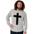 thumbnail image 5 of Holy Jesus Christ Christian Long Sleeve TShirt Men Women Brisco Brands S, 5 of 6
