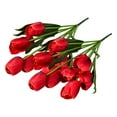 thumbnail image 2 of Flores artificiales tulipanes de seda Toystoory decoración fiesta Type3 NO3, 2 of 6