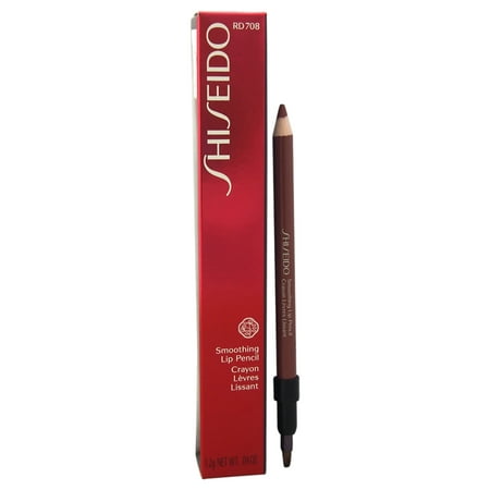 Smoothing Lip Pencil RD708 - Mahogany by Shiseido for Women - 0.04 oz Lip (Best Lip Liner For Brown Skin)