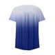 thumbnail image 5 of ICHUANYI Clearance Women's Shirt Tees Short Sleeve V-Neck T Shirt Tie-dye T-shirt Tops Blouse Gift For Women(Blue, XXL) ICHUANYI WER2023080702542, 5 of 5