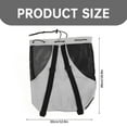 thumbnail image 3 of WMGHA Swim Mesh Beach Bag, Waterproof Gym Bags for Women and Men, Large Pool Bag Swimming Gear Drawstring Backpack, Lightweight PVC Swim Bag with Adjustable Straps for Pool/Yoga/Travel, 3 of 8
