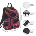 thumbnail image 2 of Fuzoiu Romantic Heart Guitar Print Lightweight Daypack,Weekender Bag for Men and Women, Travel Backpack with Padded Straps for School, Travel & Work, 2 of 7