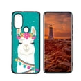 thumbnail image 1 of Compatible with Moto G Power 2022 Phone Case, lama-alpaca48 Case Silicone Protective for Teen Girl Boy Case for Moto G Power 2022, 1 of 1