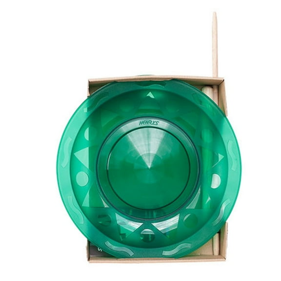 Henrys Juggling Plate Set - Spinning Plate with Hand Sticks (Green)