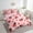 Pink Red, variant on Erosebridal Cute Ladybug Bedding Twin Size, Black Red Polka Dots Comforter Sets with Sheets, Wildlife Room Decor Microfiber 7pcs