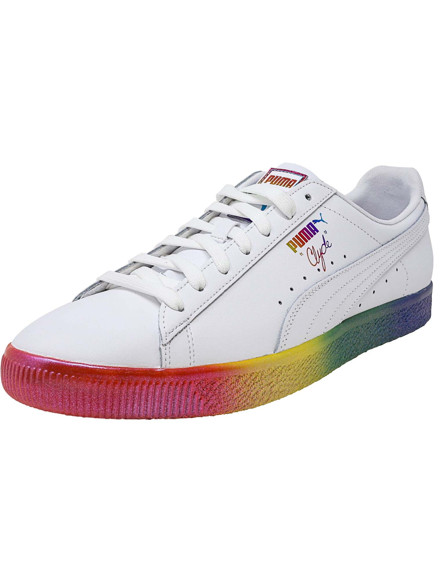 puma clyde rubbertoe leather