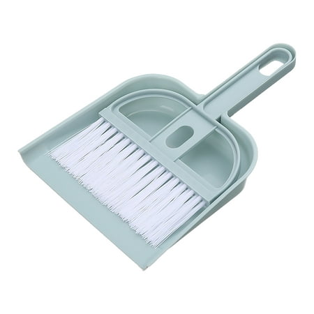 

QYZEU Dish Strainer Dish Scrub Mini Desktop Dustpan Set Car Sweep Bed Hair Garbage Shovel Small Sweeping Keyboard Brush
