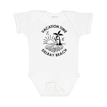 

Inktastic Vacation Time in Delray Beach Gift Baby Boy or Baby Girl Bodysuit