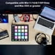thumbnail image 4 of HXBER Controlador MIDI Beat Maker Machine 6 perillas asignables Repetición de notas Botones de nivel, 4 of 7