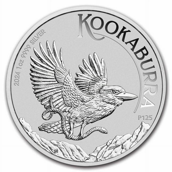 2024 Australia 1 oz Silver Kookaburra BU